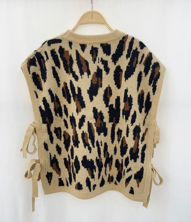 Pull à nœuds léopard 