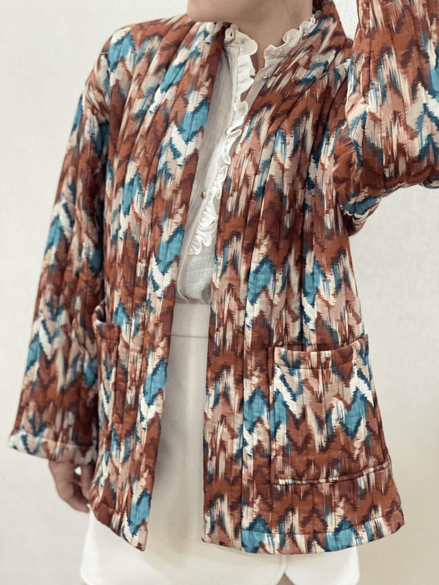 Veste ikat Mari