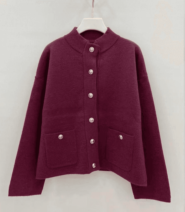 Gilet bordeaux Ama